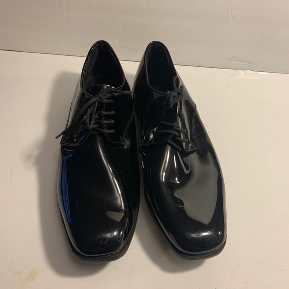 Vangelo black patent Oxford Tux 1 shoe - Picture 3 of 13